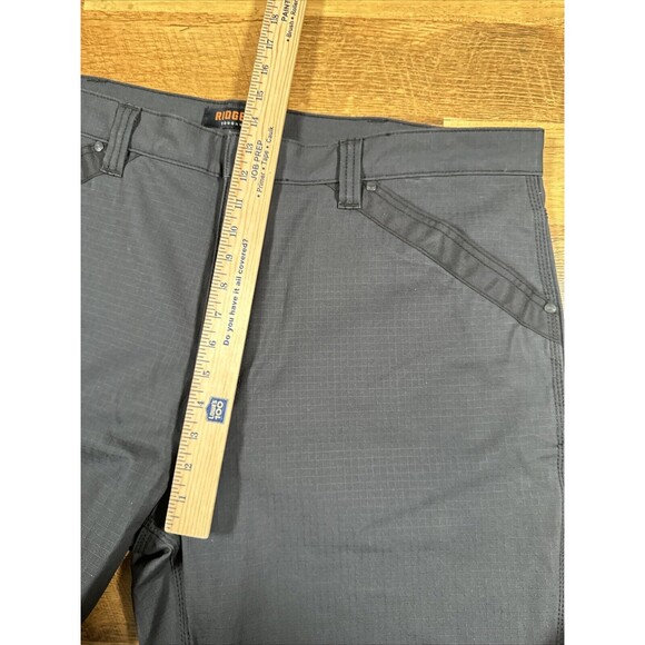 NWT Ridgecut Toughwear Ultra Work Pants‎ 44x30 Charcoal Gray Relaxed Fit Cotton - Picture 10 of 11